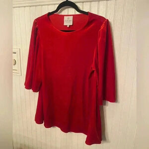LaRoque Original Velvet Bell sleeve top